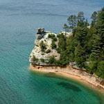 Miners Castle at Pictured Rocks National Lakeshore